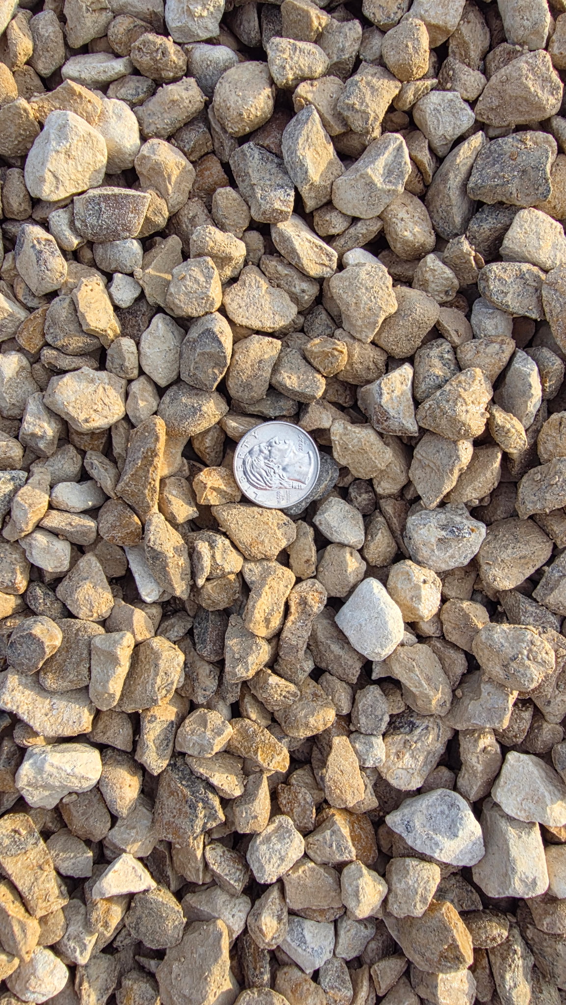 Washed 3/4 Crushed Rock